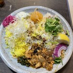 ビリヤニ専門店 INDIA GATE - 鯛だしチキンとマトンの合い盛り1700円