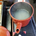 Tanakaya - 熱々の蕎麦湯