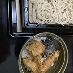 手打ちそば 峠 - ミニ天丼は500円です