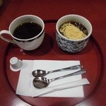 萬寿庵 - 蕎麦寒天セット 200円