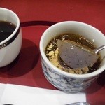 萬寿庵 - 蕎麦寒天はコンニャクのようなルックスです