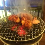 ホルモン青木 亀戸店 - ホルモン（豆板醤漬け）