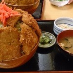 Gochisou Ya Ponta - ソースカツ丼大盛り（ご飯大盛）