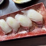 Kaitenzushi Jin - 鯛　ゆず塩