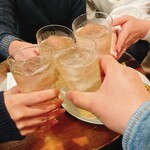 梅田 日本酒 ワイン 隠れ家 リール食堂 - 