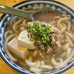 Kakashi - こちらはグランドメニューの肉うどん800円