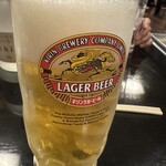 Raku - 生ビール638円