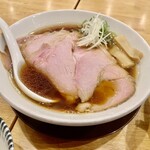 中華そば ココカラサキゑ - 魚介 1000円