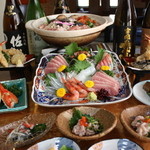 Tosakisetsuriyouri - 宴会コースもご用意しております♪♪お客様の人数やご要望をお聞かせ下さい(^O^)