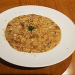 クラウディアツー - ポルチーニ茸のチーズリゾット