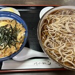 Yabu - 半玉子丼セット