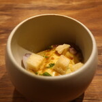 IZA - 人肌タコ カラスミ仕立て