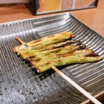 もつ焼き 煮込み 楓 - ニンニクの芽