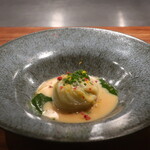 IZA - 金目鯛と白子の白菜包み