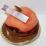 パティスリーマサ - ・「桃ちゃん フレッシュ白桃のタルト(¥648)」