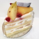 パティスリーマサ - ・「桃のショートケーキ(¥670)」