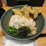 うどん処　ごえん - ・「ランチ 舞茸天ぶっかけうどん(¥850)」