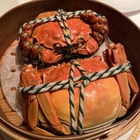 銀座ブルーリリー ステーキ&チャイニーズレストラン - 蒸し上海蟹 銀座ブルーリリー ステーキ&チャイニーズレストラン - 蒸し上海蟹