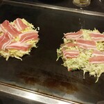 Monjayaki Okonomiyaki Shichifuku - 七福②(*´>ω<`*)