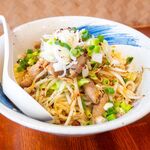 拉麺 しな竹 - ホルモンぶっかけ