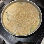 博多もつ鍋おおやま - ちゃんぽん麺 165円