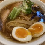 らーめん ダイニング れんげ - 煮干しラーメン　ソフト　大盛り