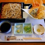 Sunaba - 旬野菜の天ぷらとそば（もりそば）③