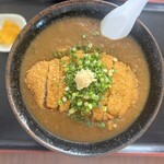 かぶさ食堂 - とんかつカレーそば