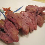 里葉亭 - レバーの脇の肉