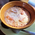 らーめんとcafe＋ベジ engawa - フルーツグラタン(本日のデザート)