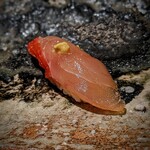 千葉たかおか - 不動の一貫目、金目鯛の漬けも、何回頂いてもやっぱり美味しい、思いだすと唾液が込み上げて来ますww