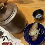 築地ハレの日 - 日本酒　お通し