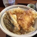 彩め庵 - ミニ天丼