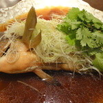 新中国料理 HARAKAWA - 長崎　アコウ姿蒸し広東風　2680円