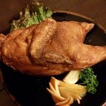 貯水池 鳥山 - 名物！鳥山から揚げ1785円(サラダとお通し付き)