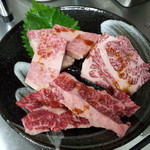 Yakiniku Ikoi - 佐賀県産　A-5ランク　特選ロース、カルビ、ハラミ