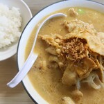 増田食堂 - 肉味噌ラーメン＆小ライス