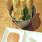 農家バル FOODBABY - 十勝産 長芋のフライ