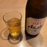清香園 - ビール中瓶
