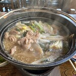 おかた茶屋 - もつ鍋定食