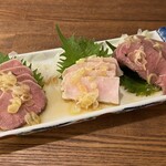 大衆イタリアンかね子 - 肉刺し盛り合わせ　790円