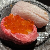 黄金出汁しゃぶと江戸前寿司 肉のあさつ 梅田お初天神店 - 