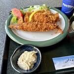 みどりお食事喫茶 - ミックスフライ定食(\1,800) 市販タルタル