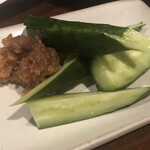 横浜くるわ - きゅうり　金山寺味噌