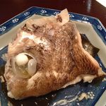 青華こばやし - 兜鯛酒蒸し　尾頭付き