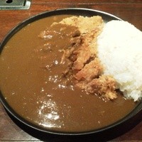 御肉 平川 - [ランチ]カツカレー(1000円)　大盛