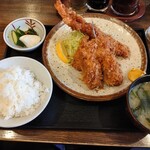 巣鴨ときわ食堂 本店 - ミックスフライ定食