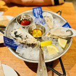 BOSTON Seafood Place - 生牡蠣食べ比べ