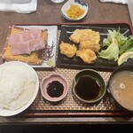 陸海喰 - ランチのお刺身定食、これで690円！