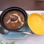 湯けむりの里 柏屋 - 夕食→特製ビーフシチュー